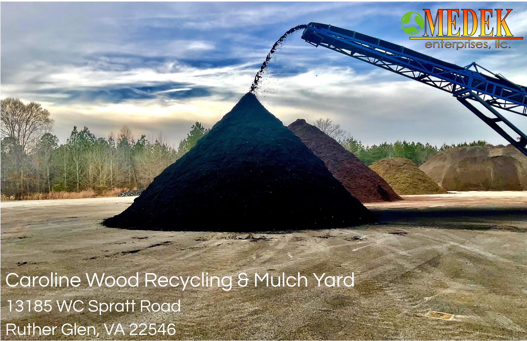 Medek Enterprises - Caroline Wood Recycling & Mulch Yard
